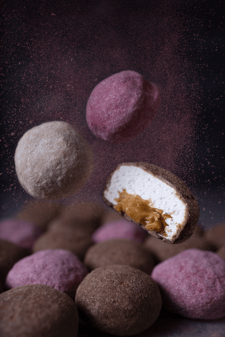 CARAMEL FILLED MALLOWS