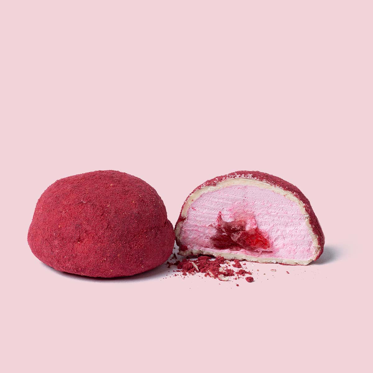 STRAWBERRY FILLED MALLOWS + RICH RASPBERRY & BELGIAN WHITE CHOC BOX – 5 PCS