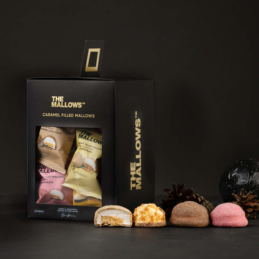 CARAMEL FILLED MALLOWS GIFT BOX - 16 PCS