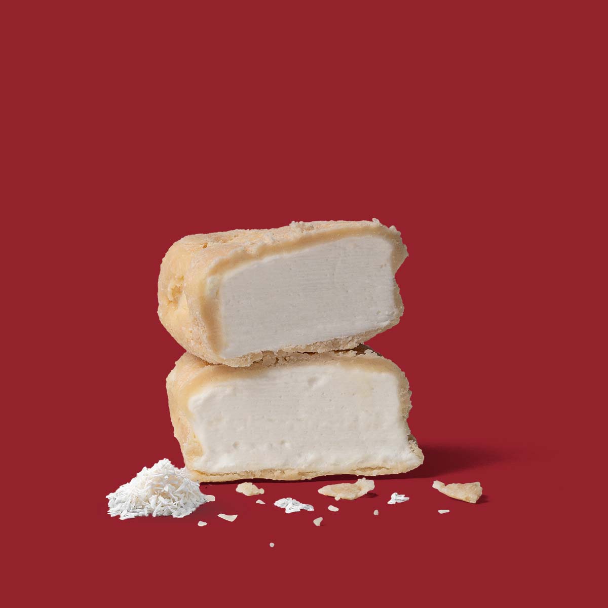 COCONUT & WHITE CHOC – MARSHMALLOWS WITH COCONUT & WHITE CHOCOLATE 90G