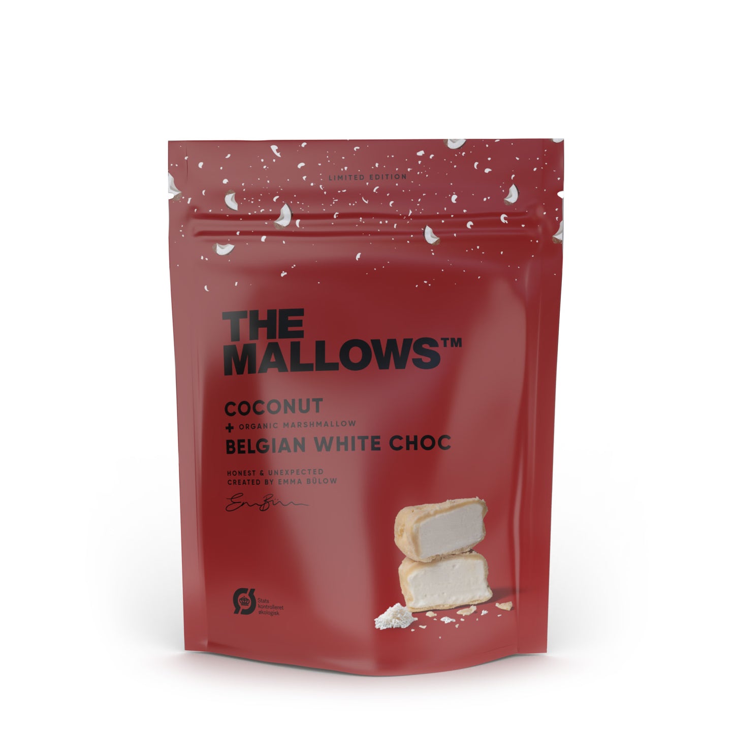 COCONUT & WHITE CHOC – MARSHMALLOWS WITH COCONUT & WHITE CHOCOLATE 90G