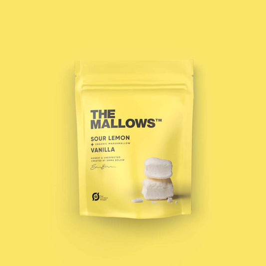 SOUR LEMON – LEMON FLAVORED MARSHMALLOWS – 80G
