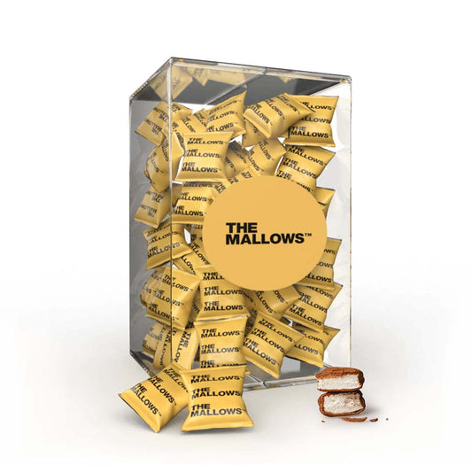 SALTED CARAMEL FLOWPACKS – MARSHMALLOWS WITH SALTED CARAMEL - 240G