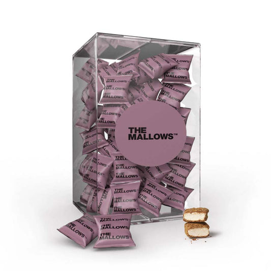 DARK LIQUORICE FLOWPACKS – MARSHMALLOWS WITH LIQUORICE - 240G